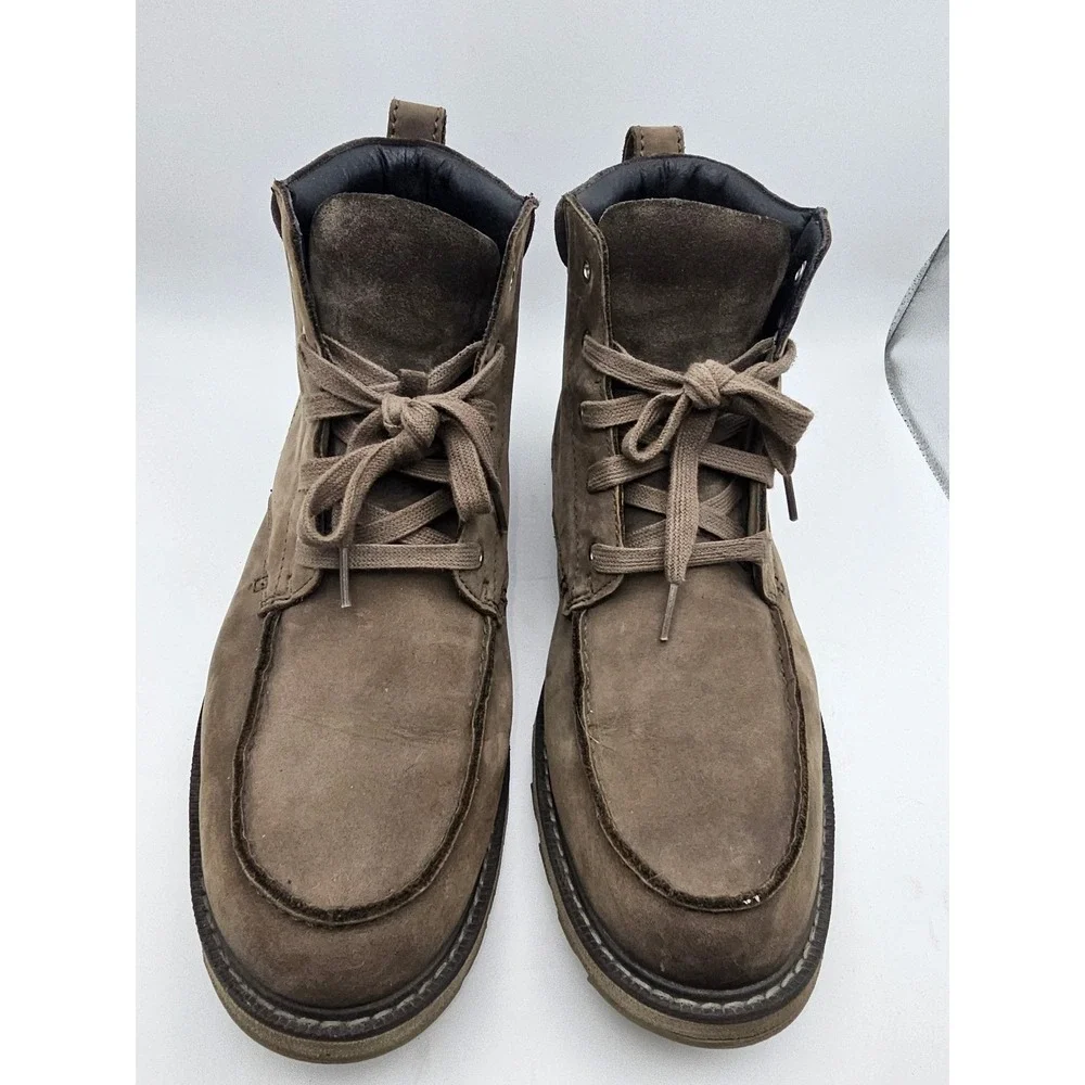 SOREL Madson II Moc Toe Laced Waterproof Work Leather Boots Mens Sz 12